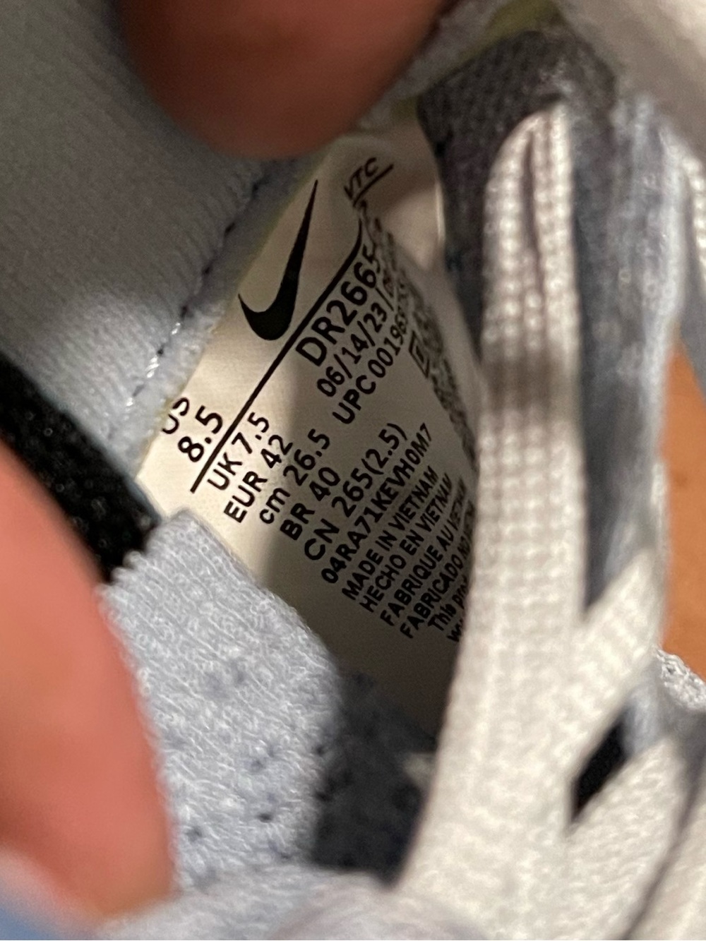 Nike reactx infinity run 4 running sneakers size 8.5 - Picture 9 of 9